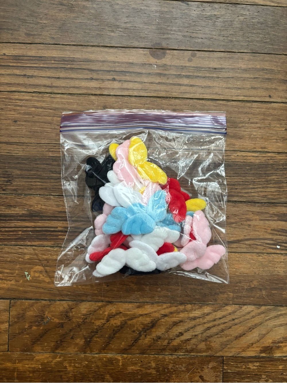 felt angel wings